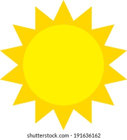 Sun vector illustration