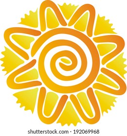 Sun vector illustration