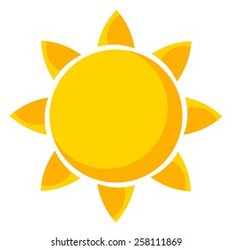 Sun. Vector illustration