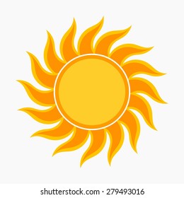 Sun vector illustration