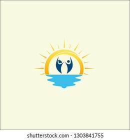 Sun Vector illustration Icon Logo Template design - Vector 