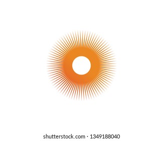 Sun Vector illustration Icon Logo Template design
