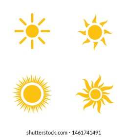 Sun Vector illustration Icon Logo Template design