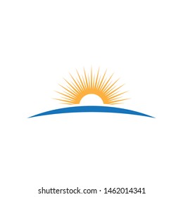 Sun Vector illustration Icon Logo Template design