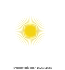 Sun Vector illustration Icon Logo Template design