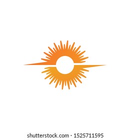 Sun Vector illustration Icon Logo Template design