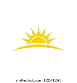 Sun Vector illustration Icon Logo Template design