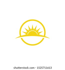 Sun Vector illustration Icon Logo Template design