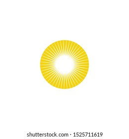 Sun Vector illustration Icon Logo Template design