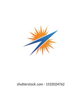 Sun Vector illustration Icon Logo Template design