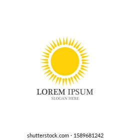 Sun Vector illustration Icon Logo Template design