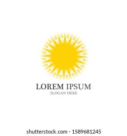 Sun Vector illustration Icon Logo Template design