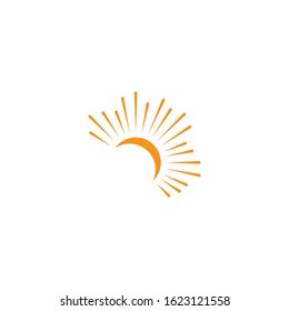 Sun Vector illustration Icon Logo Template design