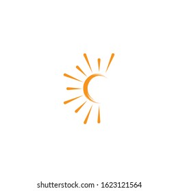 Sun Vector illustration Icon Logo Template design