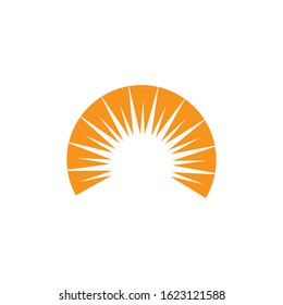 Sun Vector illustration Icon Logo Template design