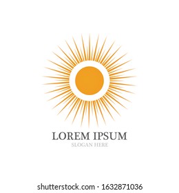 Sun Vector illustration Icon Logo Template design