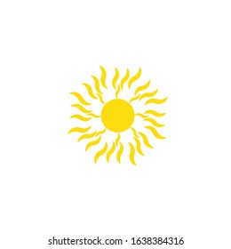 Sun Vector illustration Icon Logo Template design