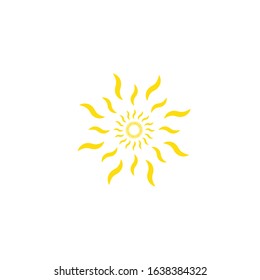 Sun Vector illustration Icon Logo Template design