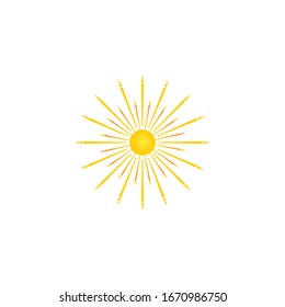 Sun Vector illustration Icon Logo Template design