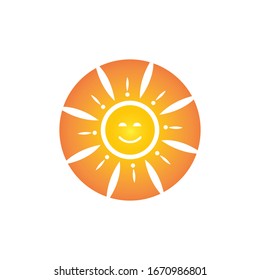 Sun Vector illustration Icon Logo Template design