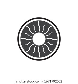 Sun Vector illustration Icon Logo Template design