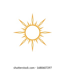 Sun Vector illustration Icon Logo Template design