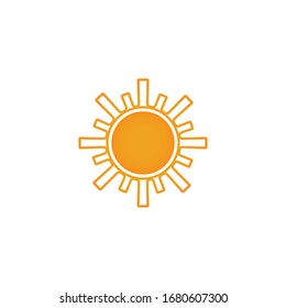 Sun Vector illustration Icon Logo Template design