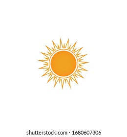 Sun Vector illustration Icon Logo Template design