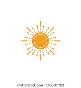 Sun Vector illustration Icon Logo Template design