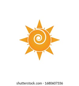 Sun Vector illustration Icon Logo Template design