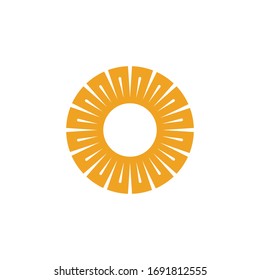 Sun Vector illustration Icon Logo Template design