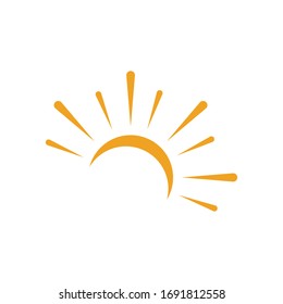 Sun Vector illustration Icon Logo Template design
