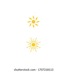 Sun Vector illustration Icon Logo Template design