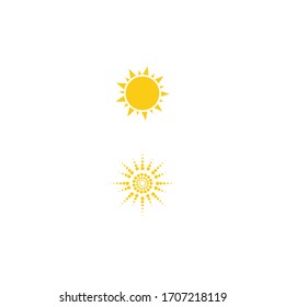 Sun Vector illustration Icon Logo Template design