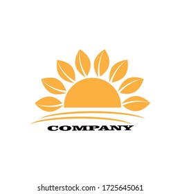 Sun Vector illustration Icon Logo Template Design