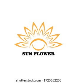 Sun Vector illustration Icon Logo Template Design