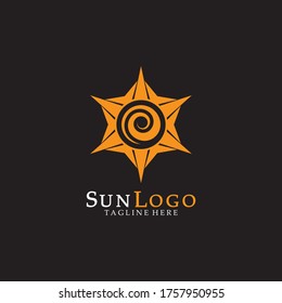 Sun Vector illustration Icon Logo Template design