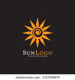 Sun Vector illustration Icon Logo Template design
