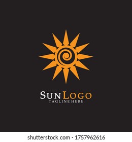 Sun Vector illustration Icon Logo Template design