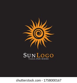 Sun Vector illustration Icon Logo Template design