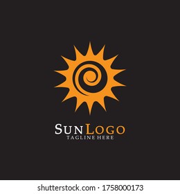 Sun Vector illustration Icon Logo Template design