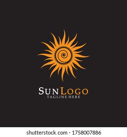 Sun Vector illustration Icon Logo Template design