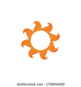 Sun Vector illustration Icon Logo Template design