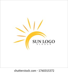 Sun Vector illustration Icon Logo Template design