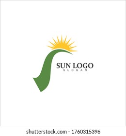 Sun Vector illustration Icon Logo Template design