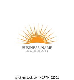 Sun Vector illustration Icon Logo Template design