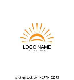 Sun Vector illustration Icon Logo Template design