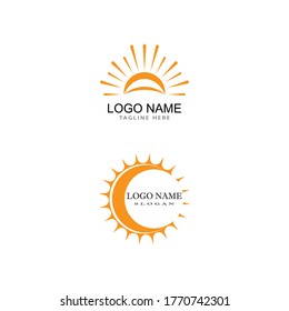 Sun Vector illustration Icon Logo Template design