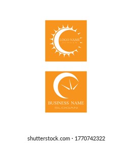 Sun Vector illustration Icon Logo Template design