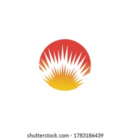 Sun Vector illustration Icon Logo Template design